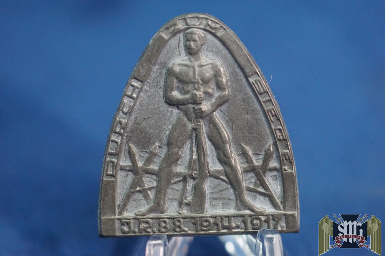 WW1 Austro Hungarian Infantry Regiment 88 Badge/tinnie