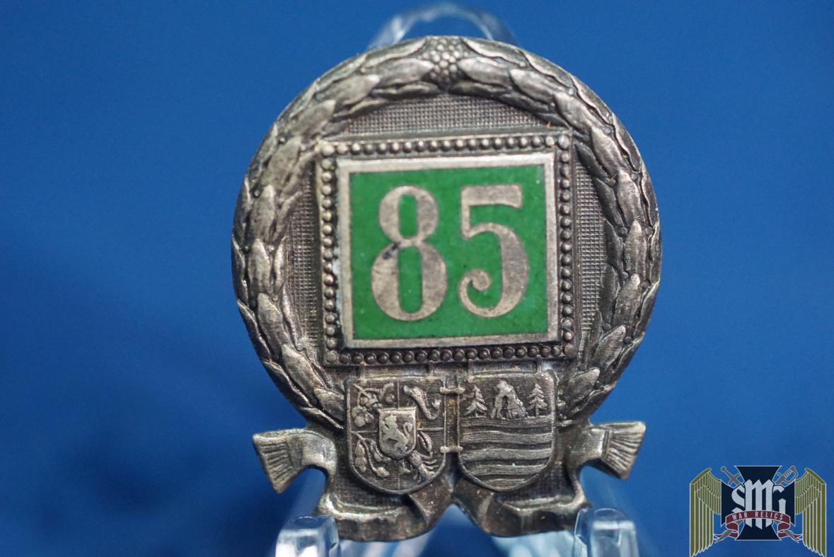 WW1 Austria Regiment 85 cap badge