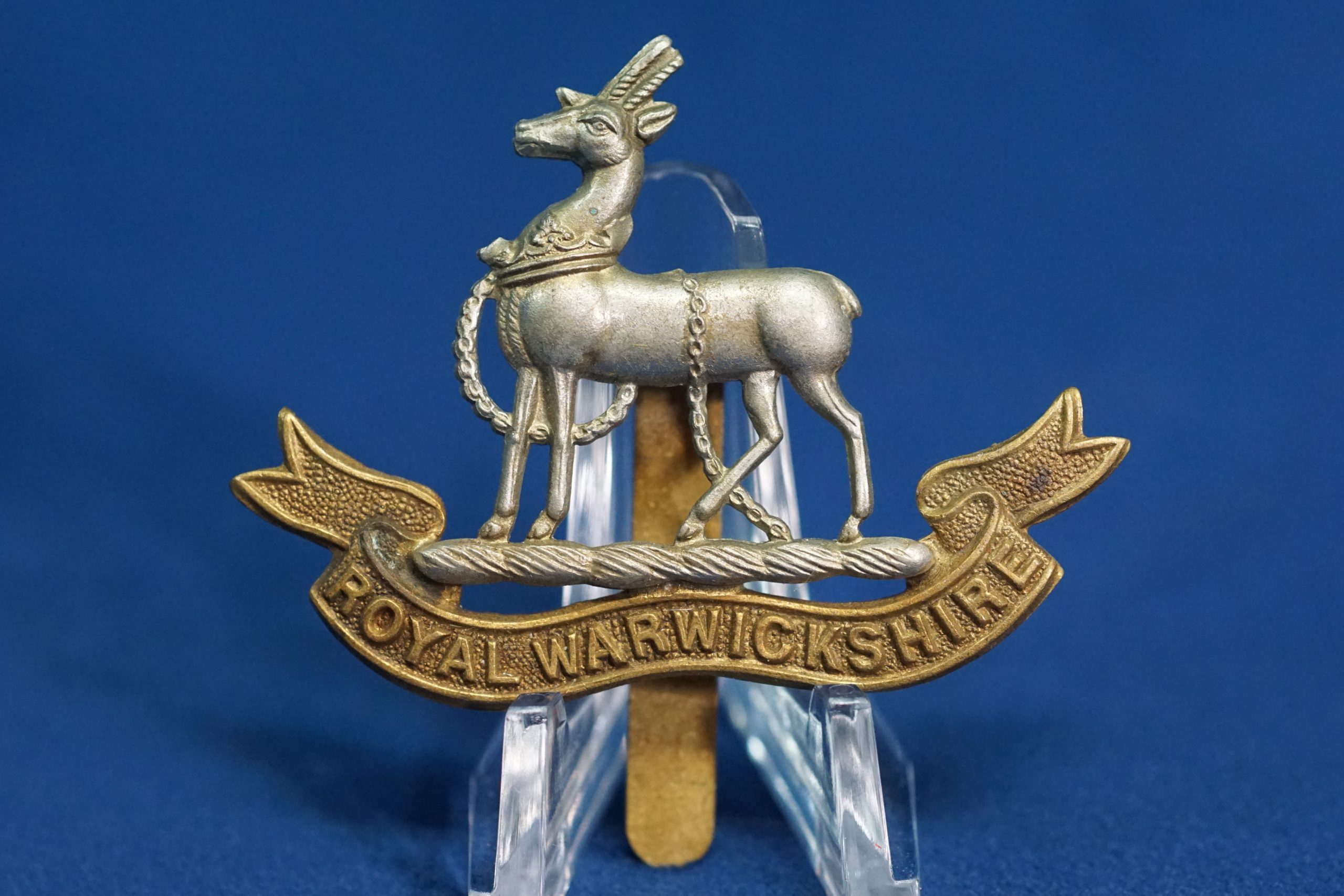 British Royal Warwickshire Cap badge
