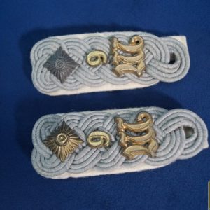 Heer Machine gun Battalion 6 Shoulder boards Oberstleutnant