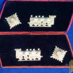 Pre War 1924/35 Reichs bahn Collar tabs (engine inspector?)
