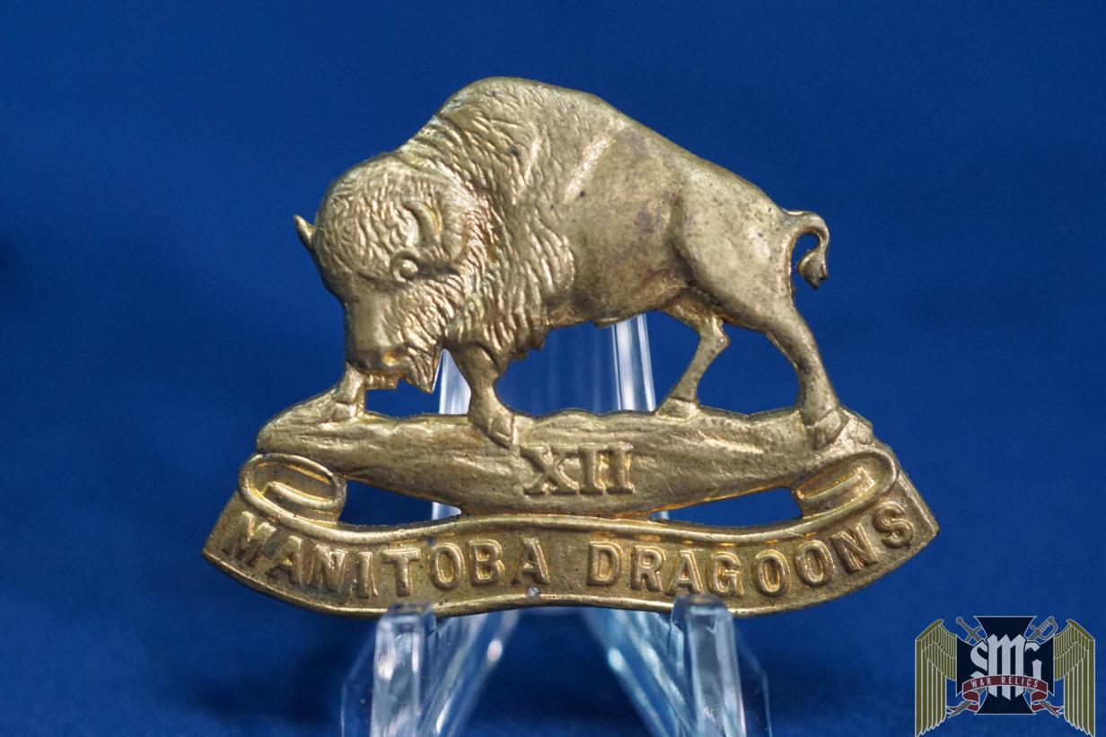 Canadian 12th Manitoba Dragoons Cap badge