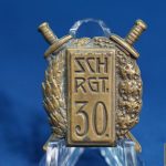 WW1 Austrian Hungary Sicher Regiment 30 badge