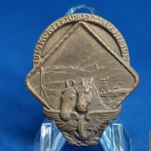 Austro Hungarian Pferdefeldbahn Railway horse Regimental badge