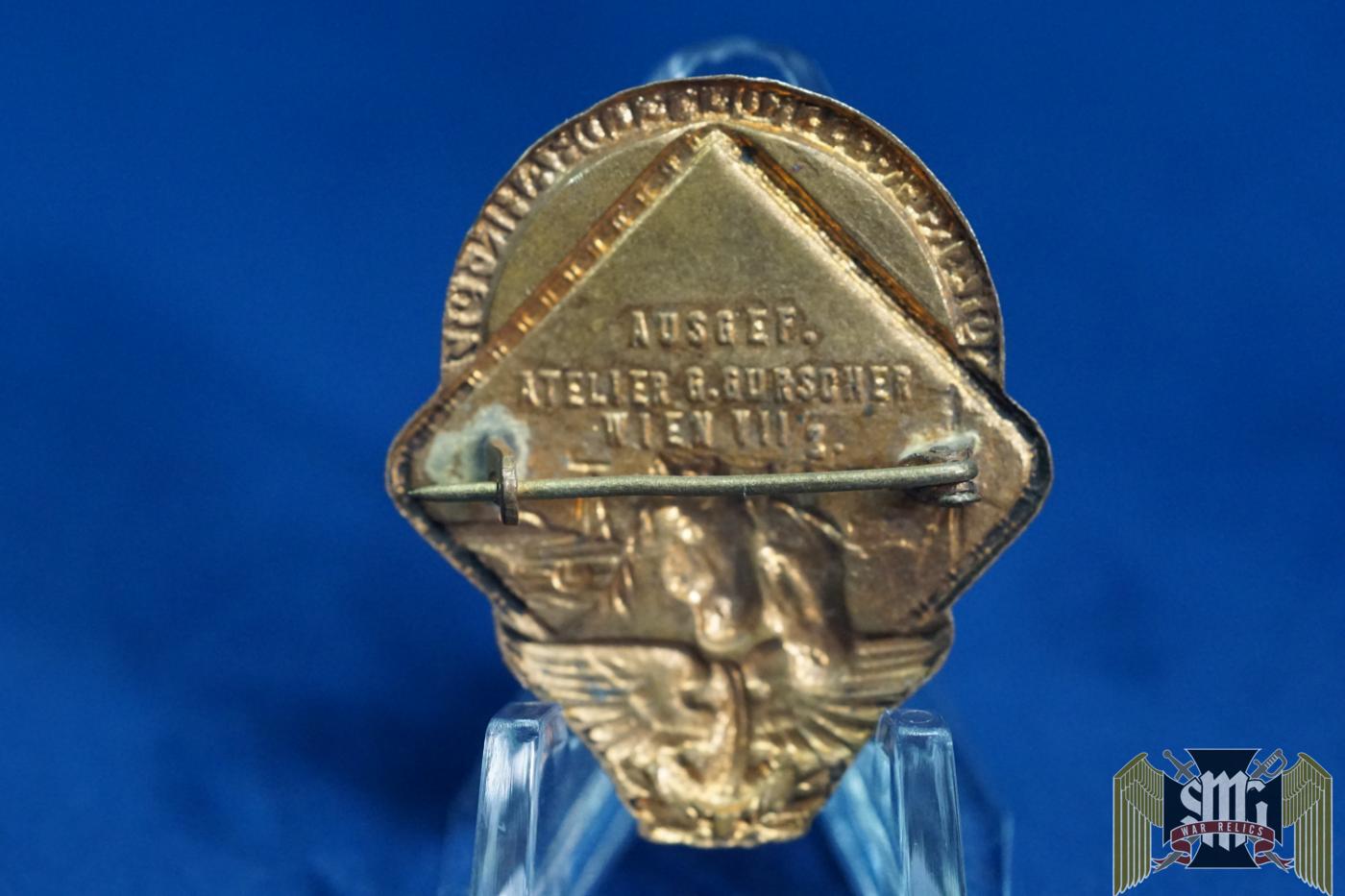 Austro Hungarian Pferdefeldbahn Railway horse Regimental badge