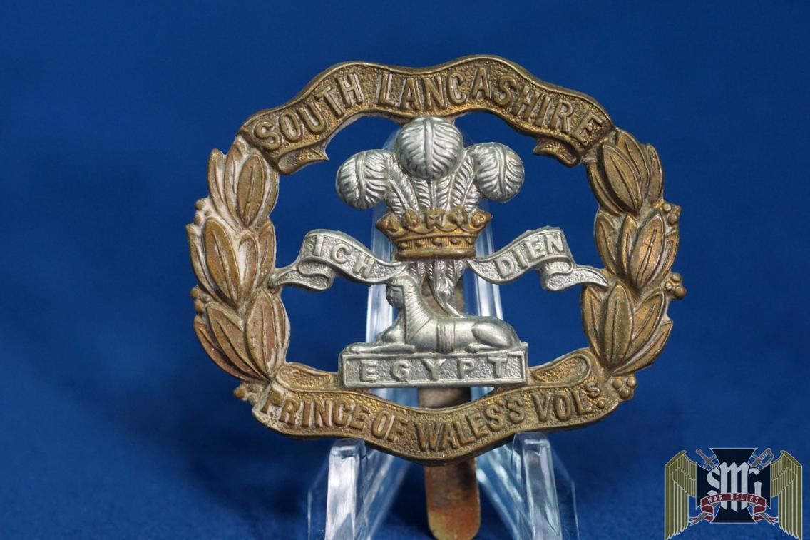 British South Lancashire Cap badge