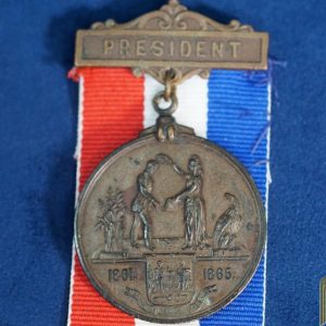 West Virginia Civil war service medal "President" David A. Games