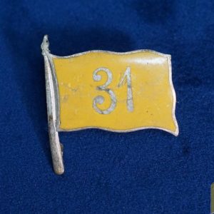 Austro Hungary 31st Infantry regiment pin