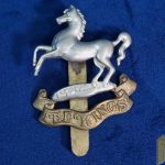 British The Kings Regiment Cap badge