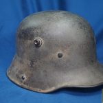 WW1 German M17 Helmet w/ Post war embellishments