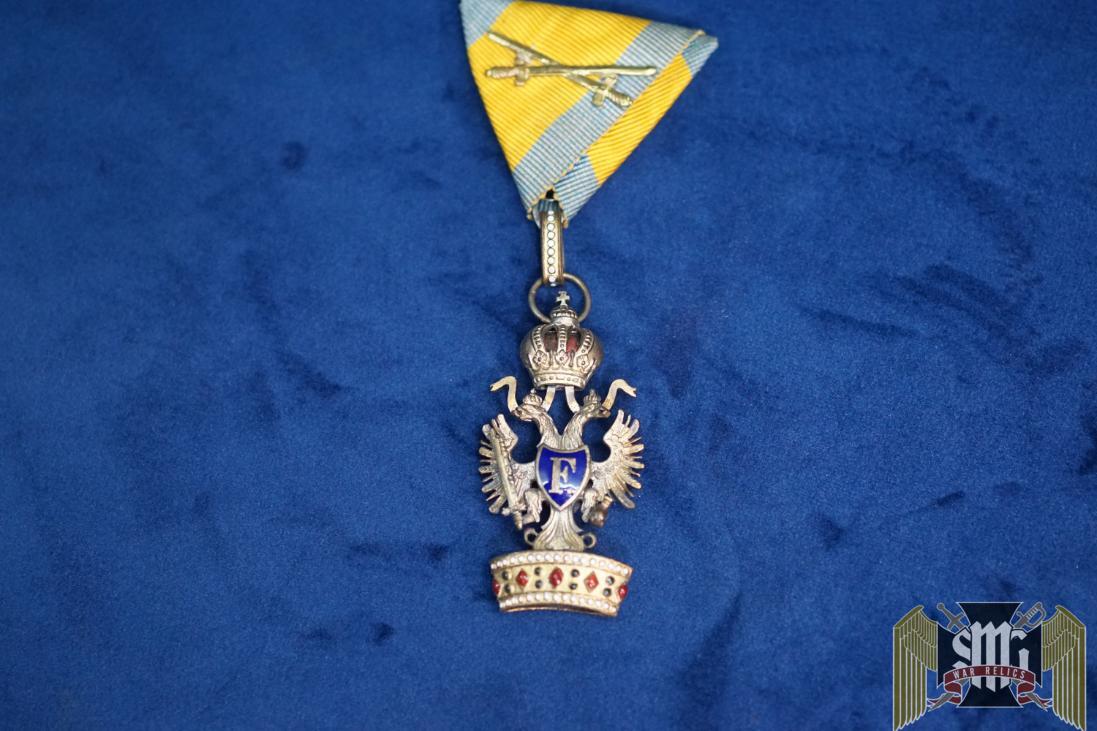 Austro Hungary WW1 Order of the Iron crown 3rd class with swords