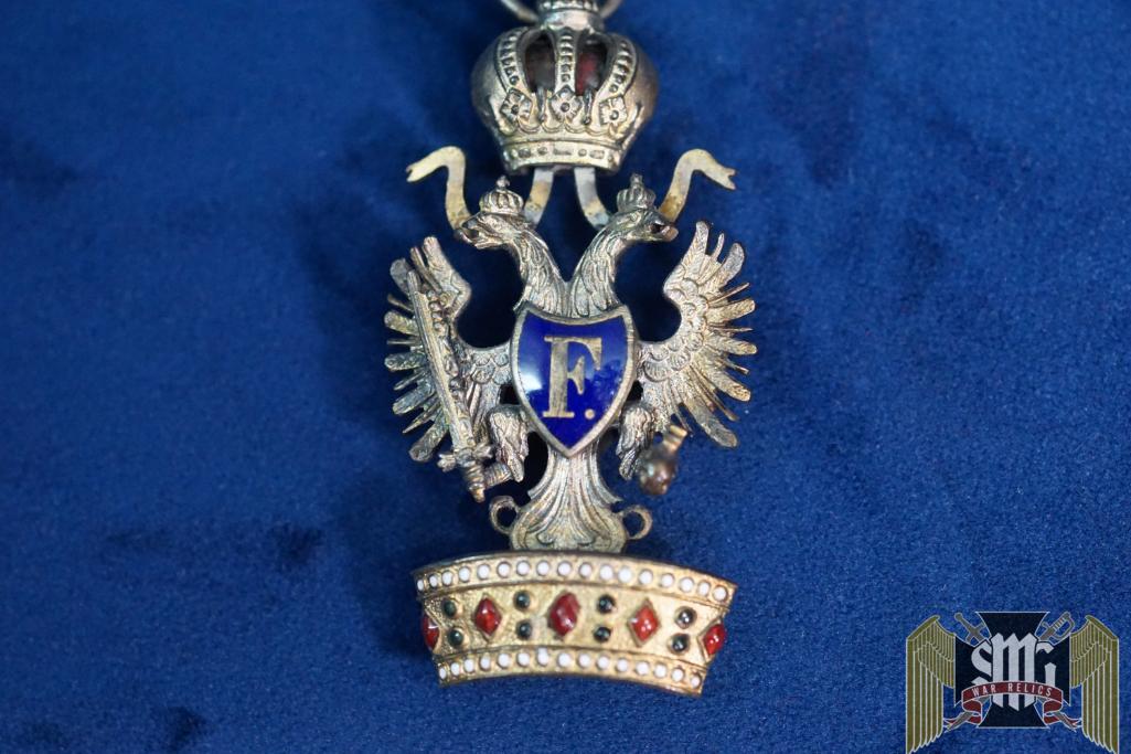 Austro Hungary WW1 Order of the Iron crown 3rd class with swords