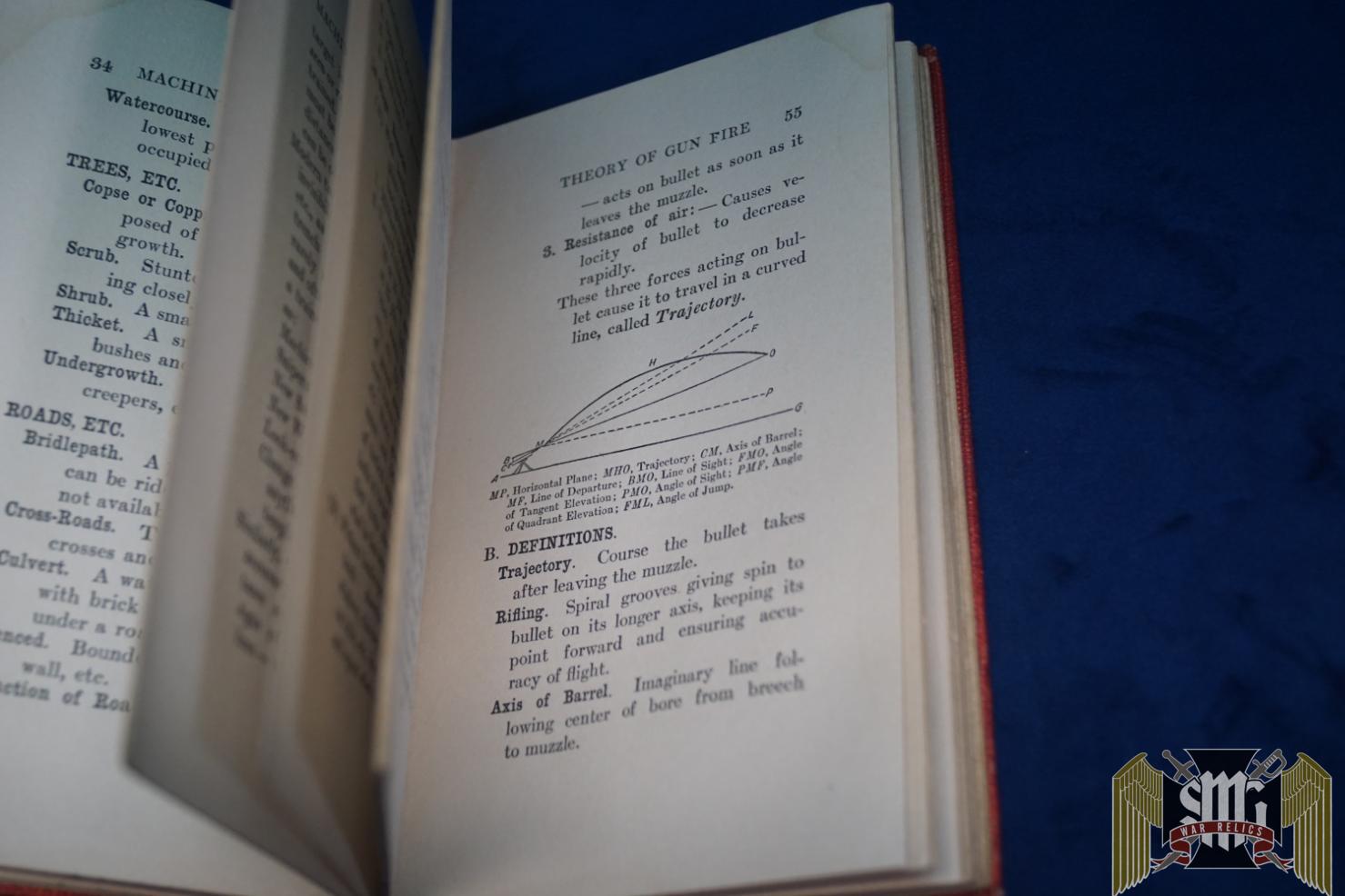 WW1 Machine gun Practice and Tactics Handbook