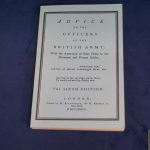 British Army Advice to the officers 1992 reprint 6th edition