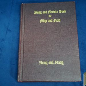 Army and Navy Song book 1942