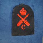 British Royal navy Gunnery Control Patch