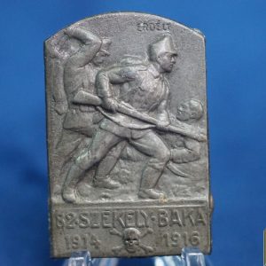 82nd Szekely Baka Infantry Regiment badge Austoro Hungary