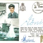 Karl Donitz & Terry Bulloch Signed Stamp cover 1978