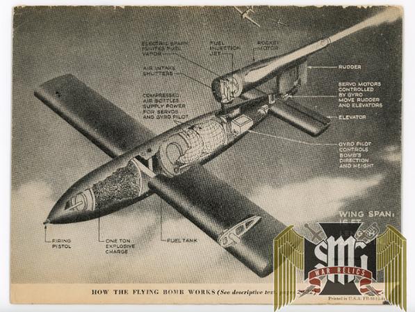 Flying Bombs Leaflet UK