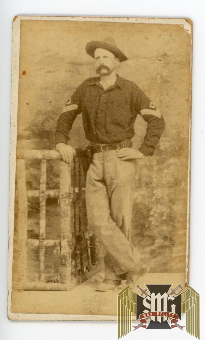 Spanish American War Soldier CDV portrait
