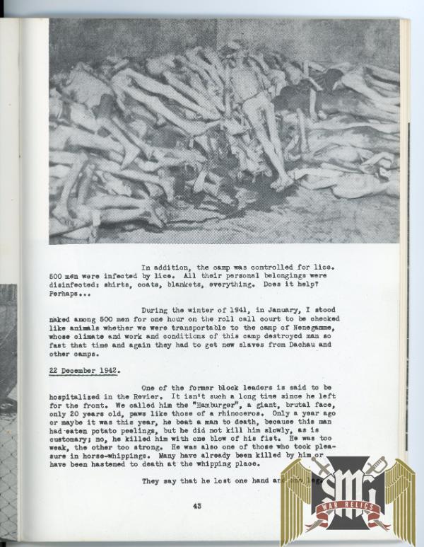 Dachau 1950’s BenchMark Reprint