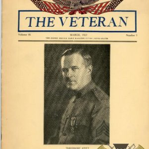 The Veteran Magazine Jan 1927 & March 1927 2 pc lot