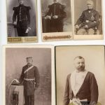 CDV Studio Portrait lot 5 pcs