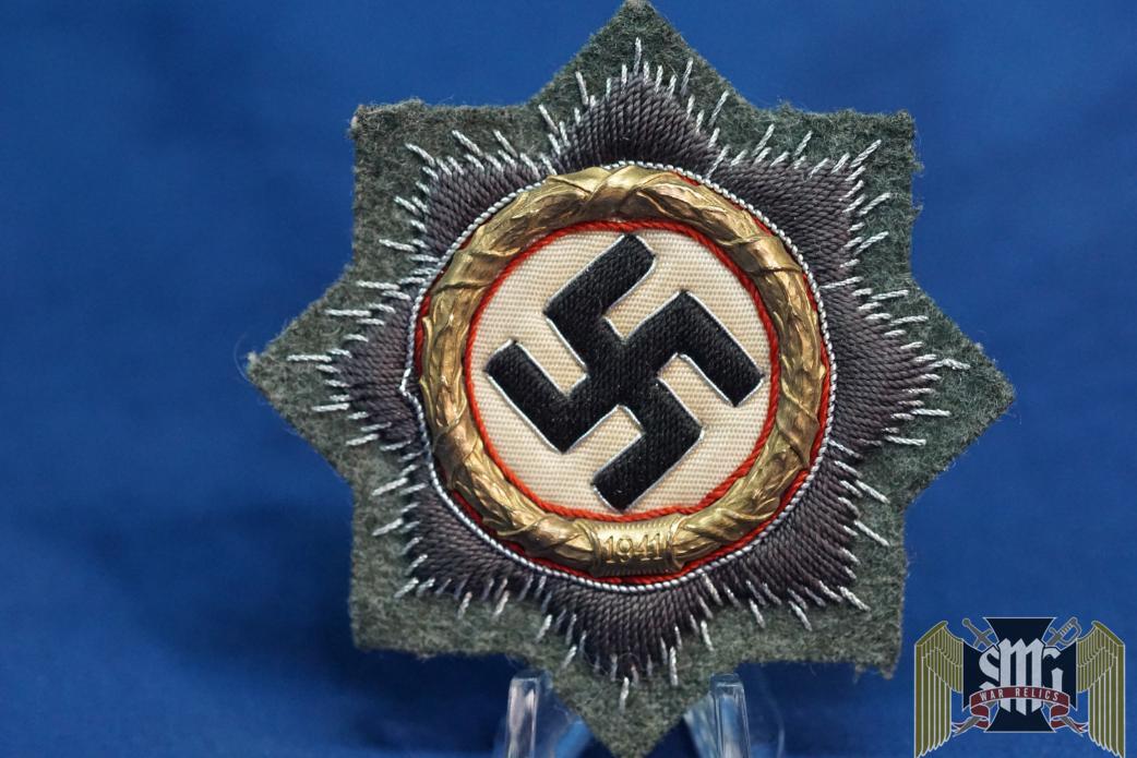 Heer German Cross in Gold Cloth