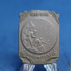 Austro Hungary Regimental cap badge/tinnie Dolomiten Mountain Troops