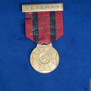 US Indian War Veteran medal Camp 24 NYC