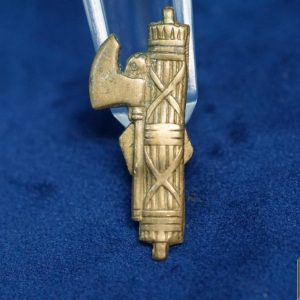 Italian Fascist Screw Back Collar Device