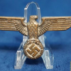 SMGP-1124 NSDAP Political Cap badge in cupal Missing prongs