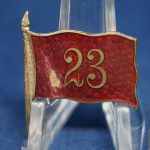 Austro Hungary Infantry Regiment 23 cap badge /Tinnie