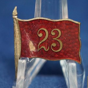 Austro Hungary Infantry Regiment 23 cap badge /Tinnie