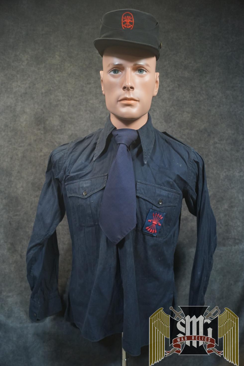 WW2 Spanish Fascist Political Officer Ensemble