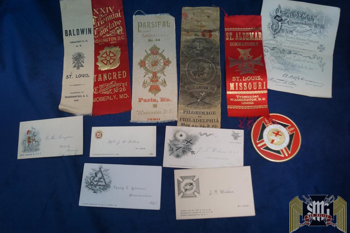 Masonic Ribbon collection