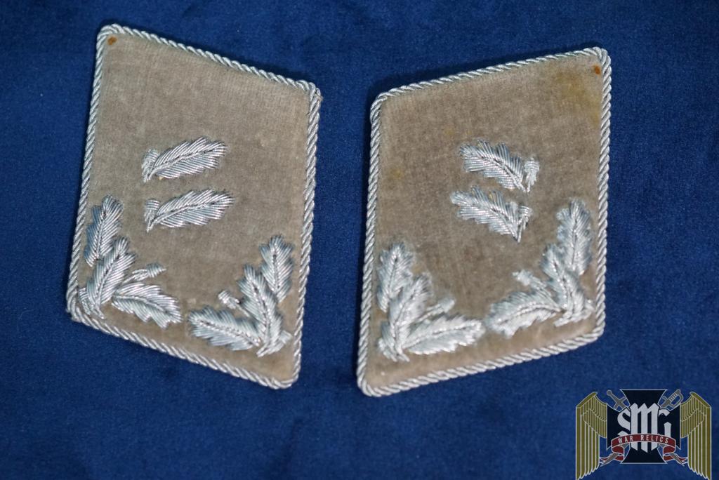 Heer Reviertorester Collar tabs matched Set Reich Forestchutz