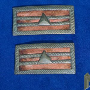 China Kuomintang Nationalist Chinese Army Major Collar Insignia Set