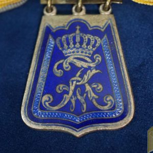 Hussar 1st Westphalian Commemorative Brooch Austro Prussian War