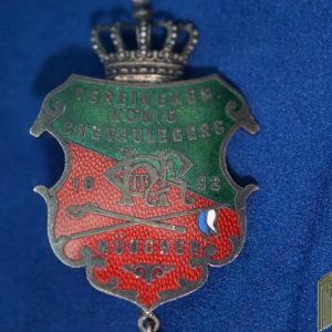 vereinehem German Cavalry (chevaulegers) Regimental badge 1892