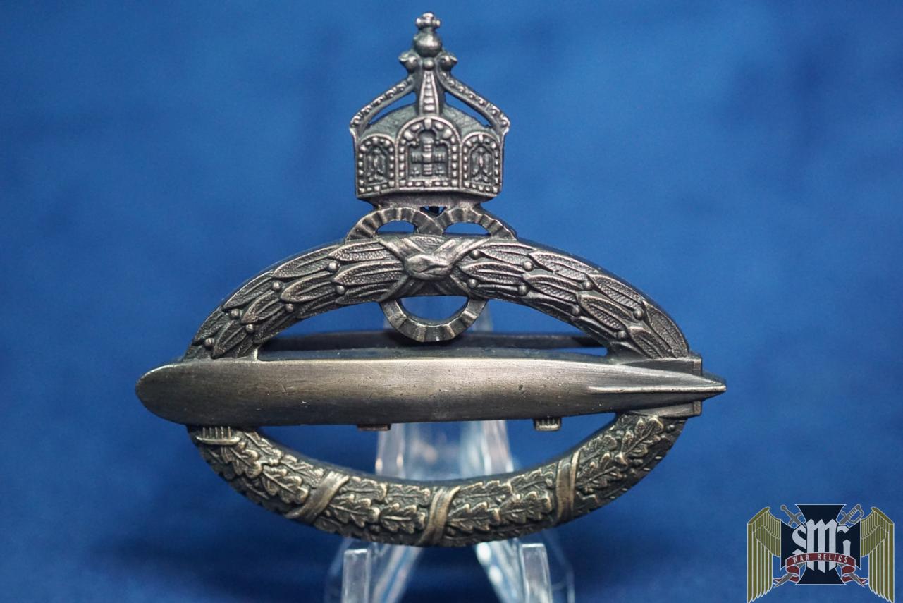 IMPERIAL GERMAN WW1 PRUSSIAN ZEPPELIN CREW BADGE