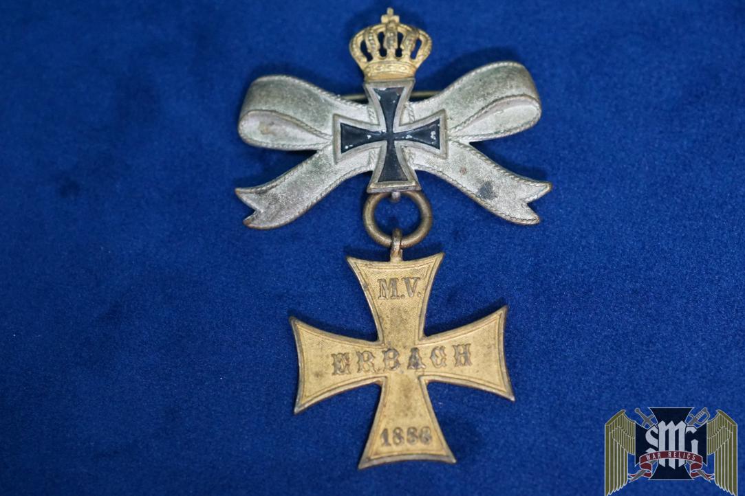 M.V. Erbach 1888 imperial Veteran Medal