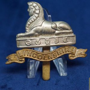 British Lincolnshire Cap Badge