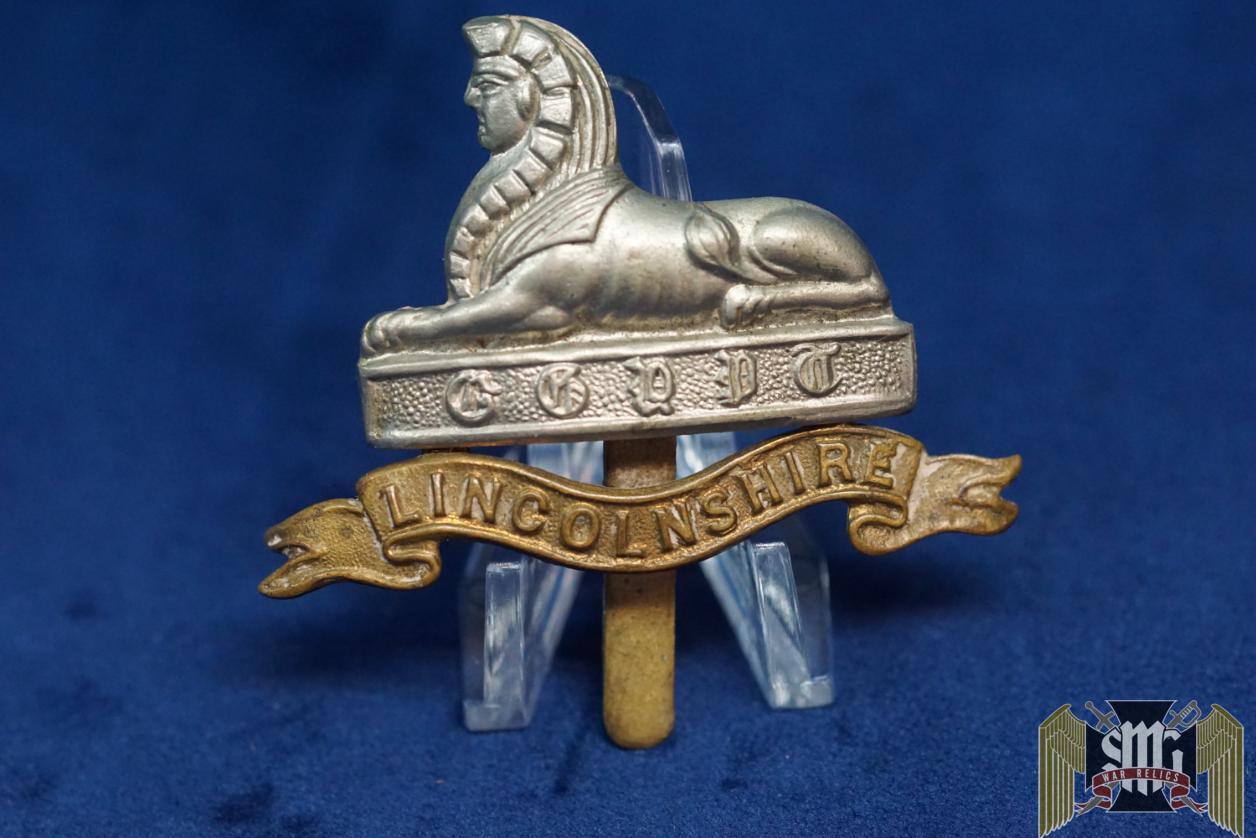 British Lincolnshire Cap Badge