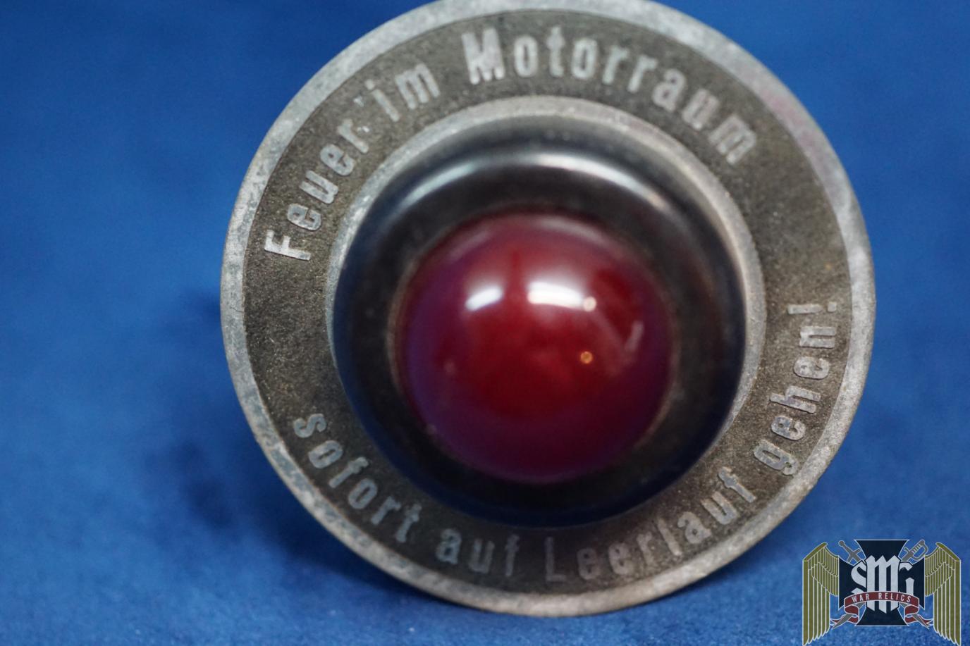 Engine Fire Warning light for Panter and Tiger tanks