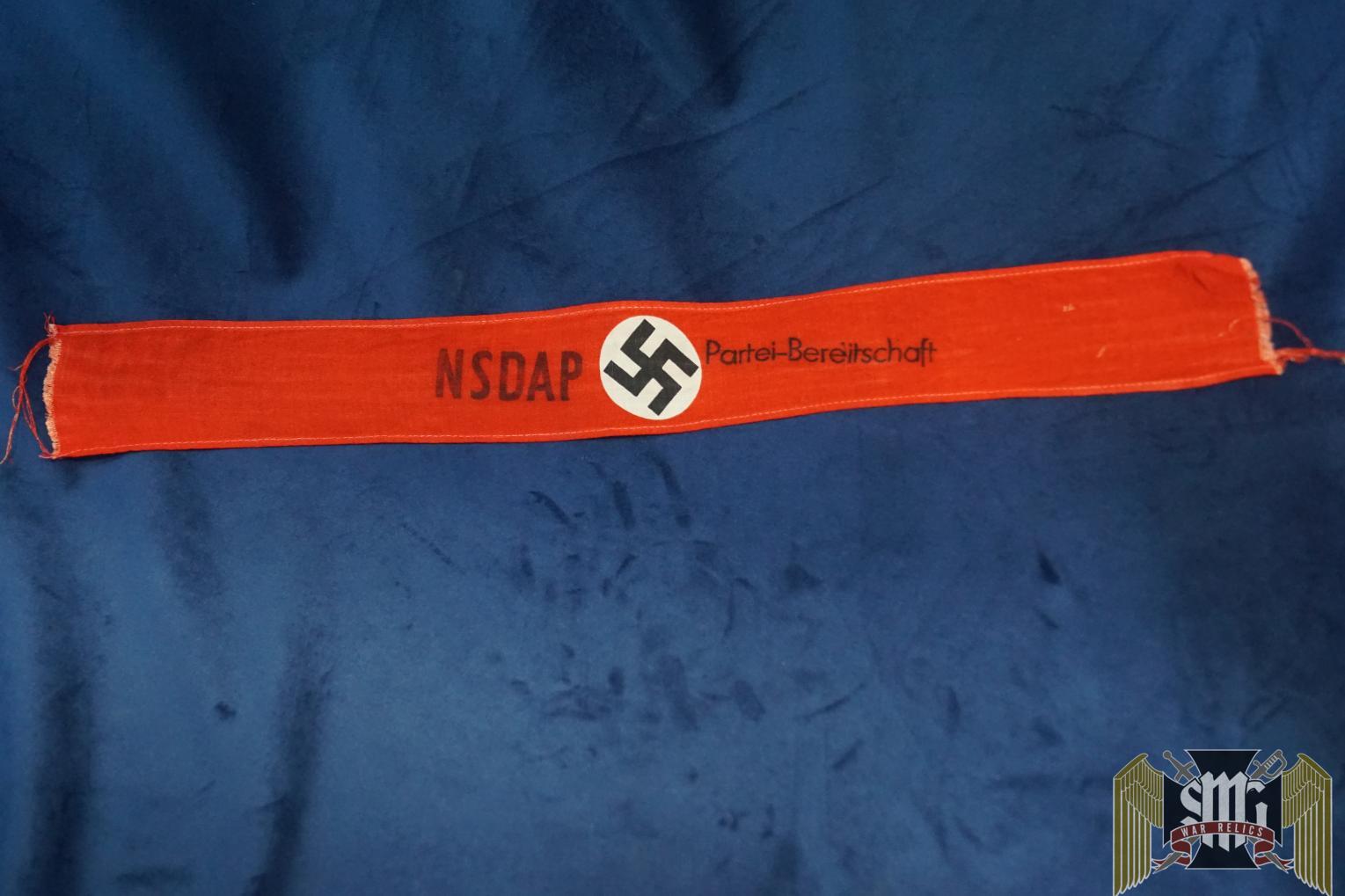 NSDAP Partei-Bereitschaft Armband