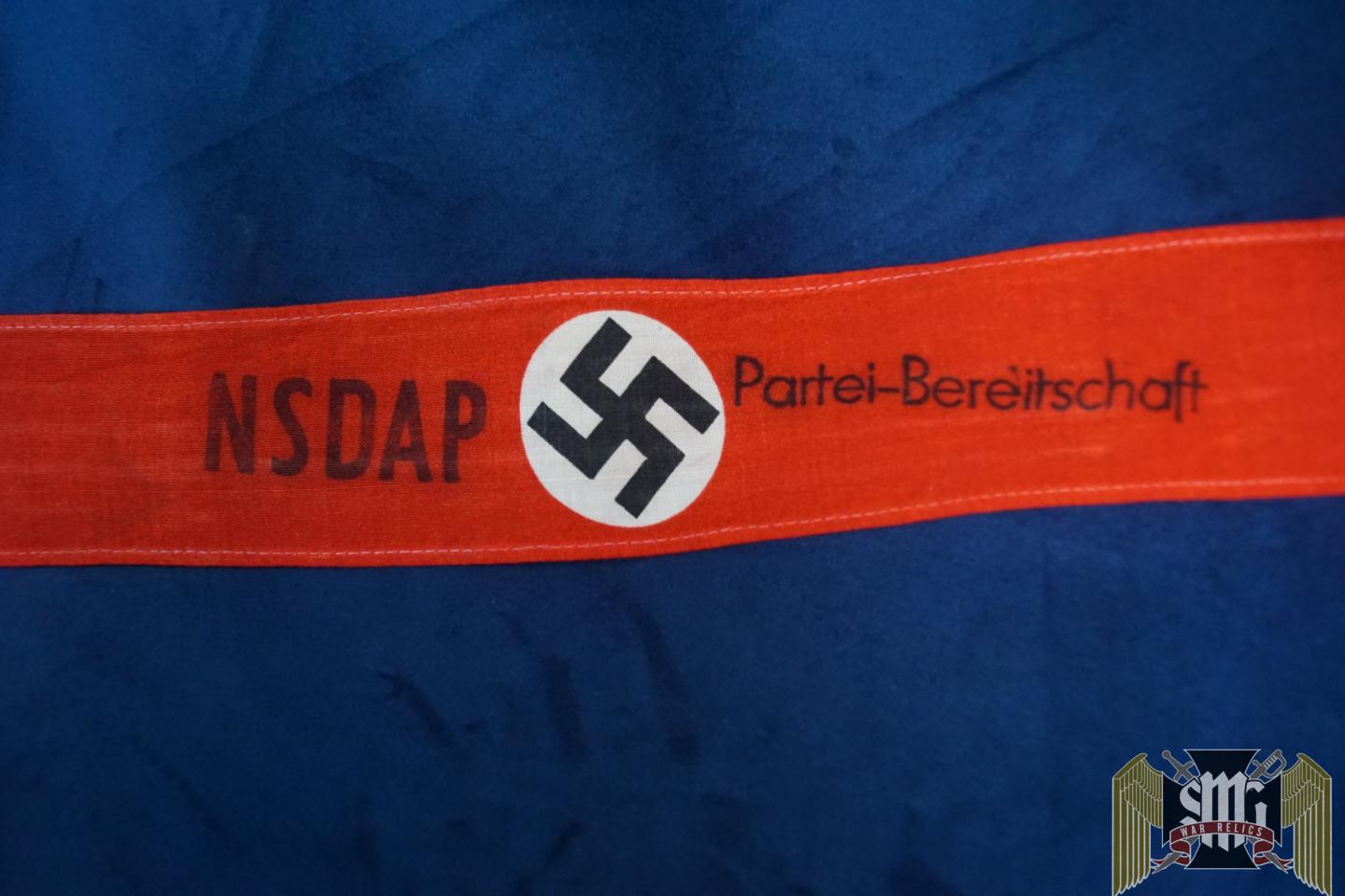 NSDAP Partei-Bereitschaft Armband