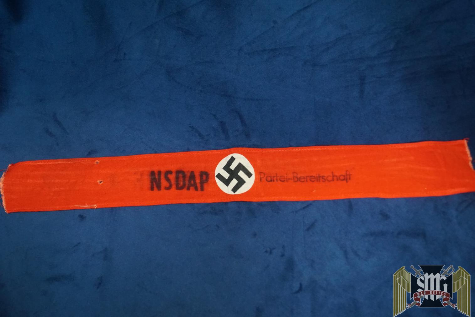 NSDAP Partei-Bereitschaft Armband
