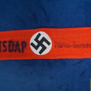 NSDAP Partei-Bereitschaft Armband