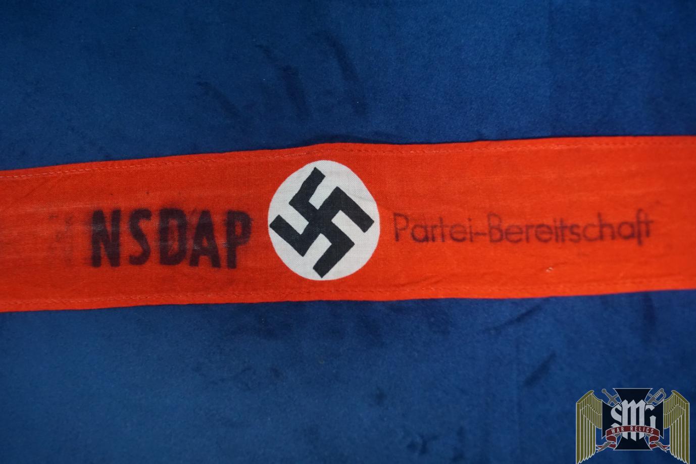 NSDAP Partei-Bereitschaft Armband